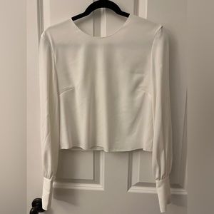 Aritzia Babaton White Blouse